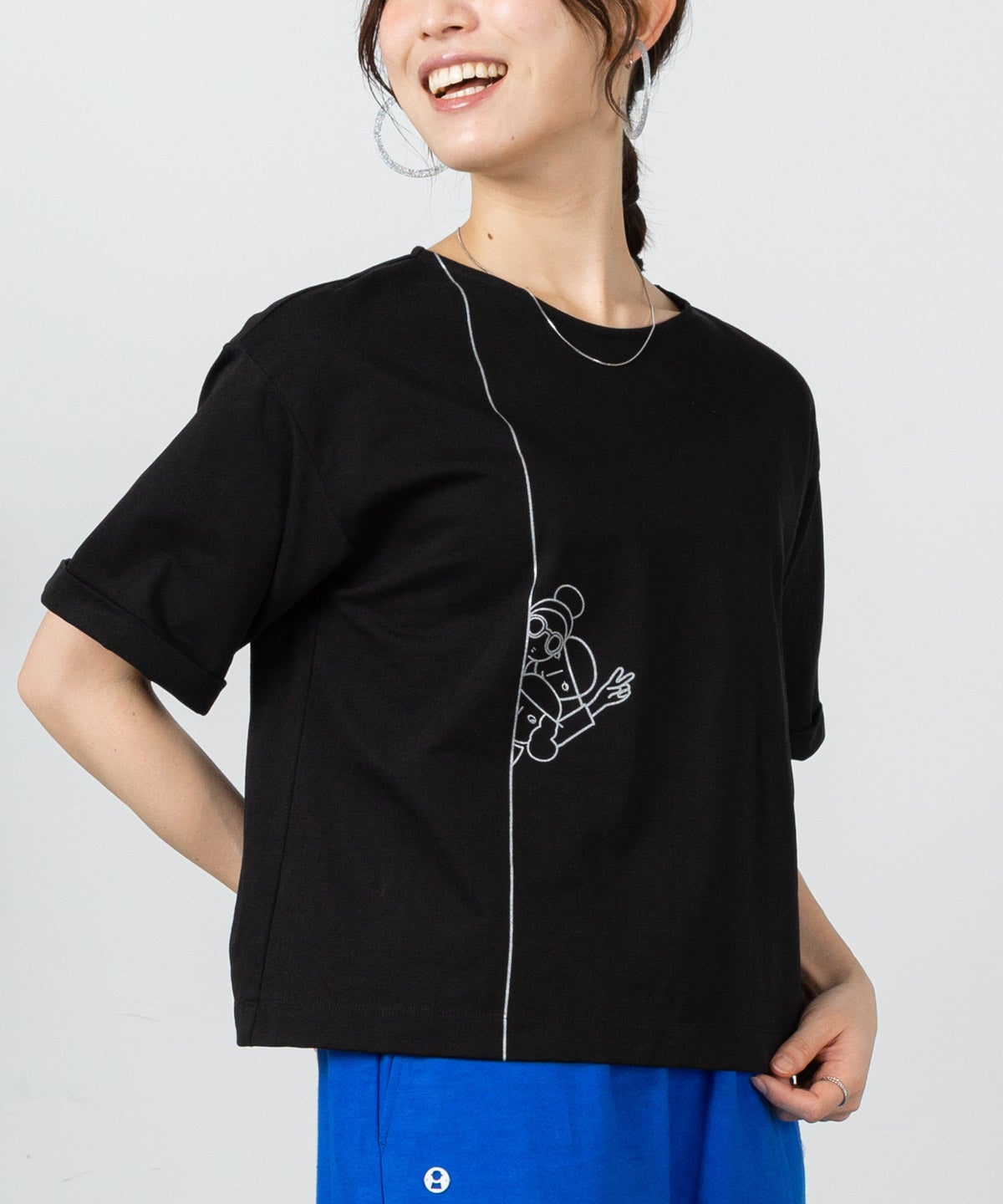 モデル着用画像(ブラック)