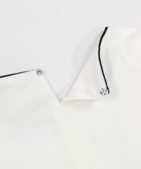 ボタン部分（ホワイト）