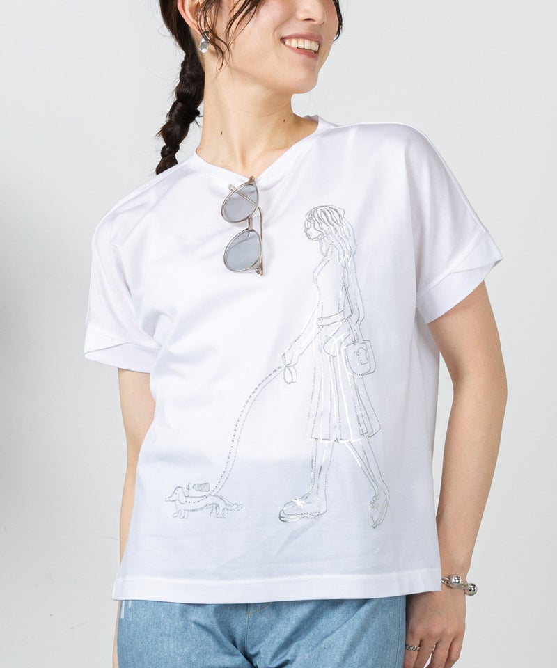 モデル着用画像（ホワイト）