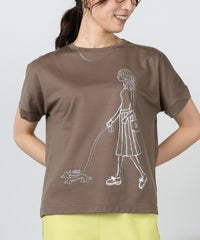 モデル着用画像（ブラウン）