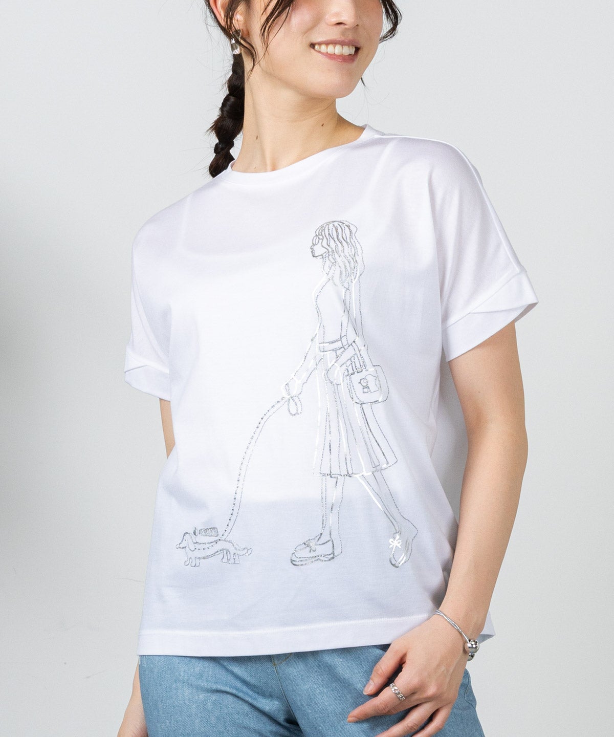 モデル着用画像（ホワイト）