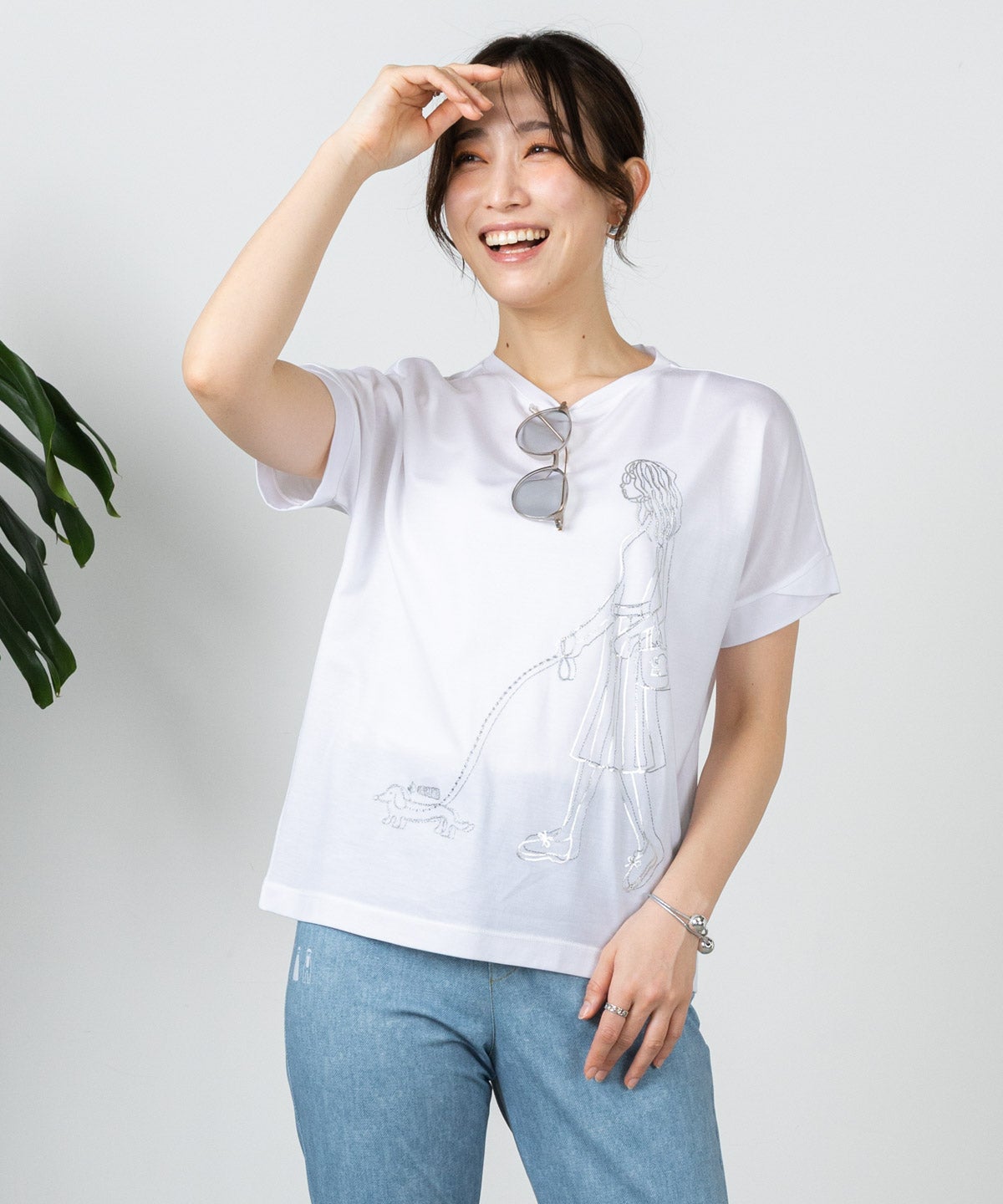 モデル着用画像（ホワイト）