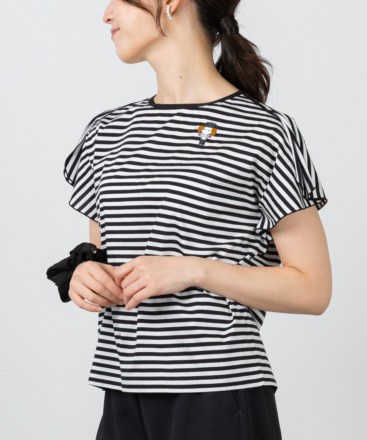 モデル着用画像（ブラック）