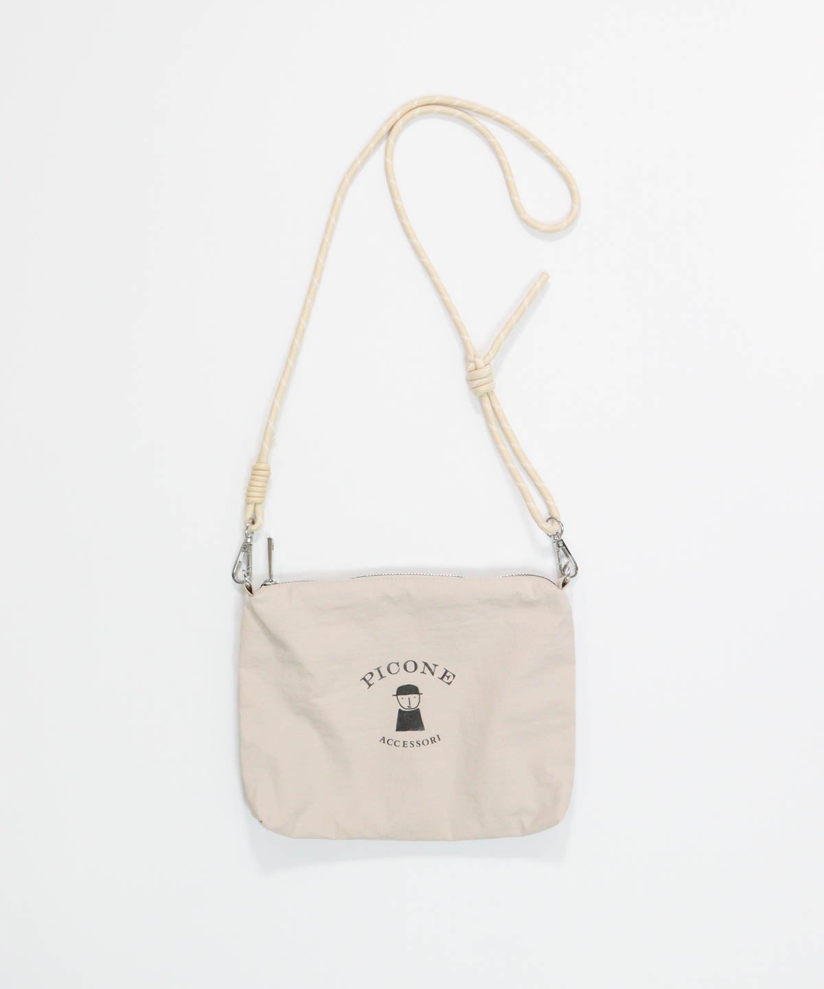 3WAYサコッシュ(ベージュ)前