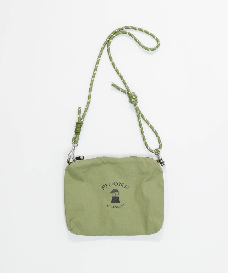 3WAYサコッシュ(カーキ)前