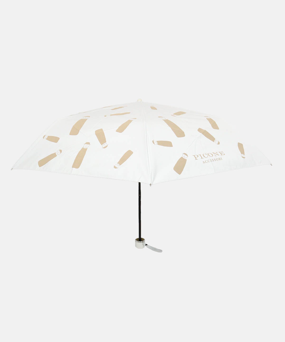 晴雨兼用折り畳み傘-pico-(ホワイト)