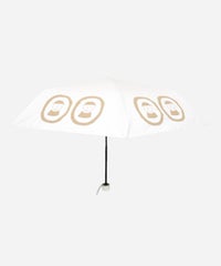 晴雨兼用折り畳み傘-circle-(ホワイト)