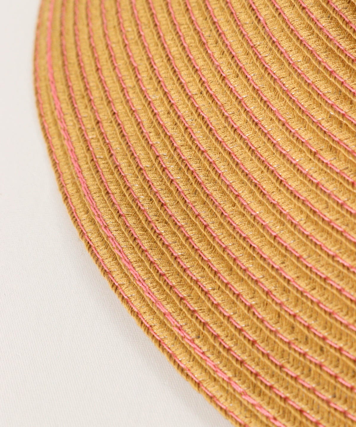 つば部分(キャメル)