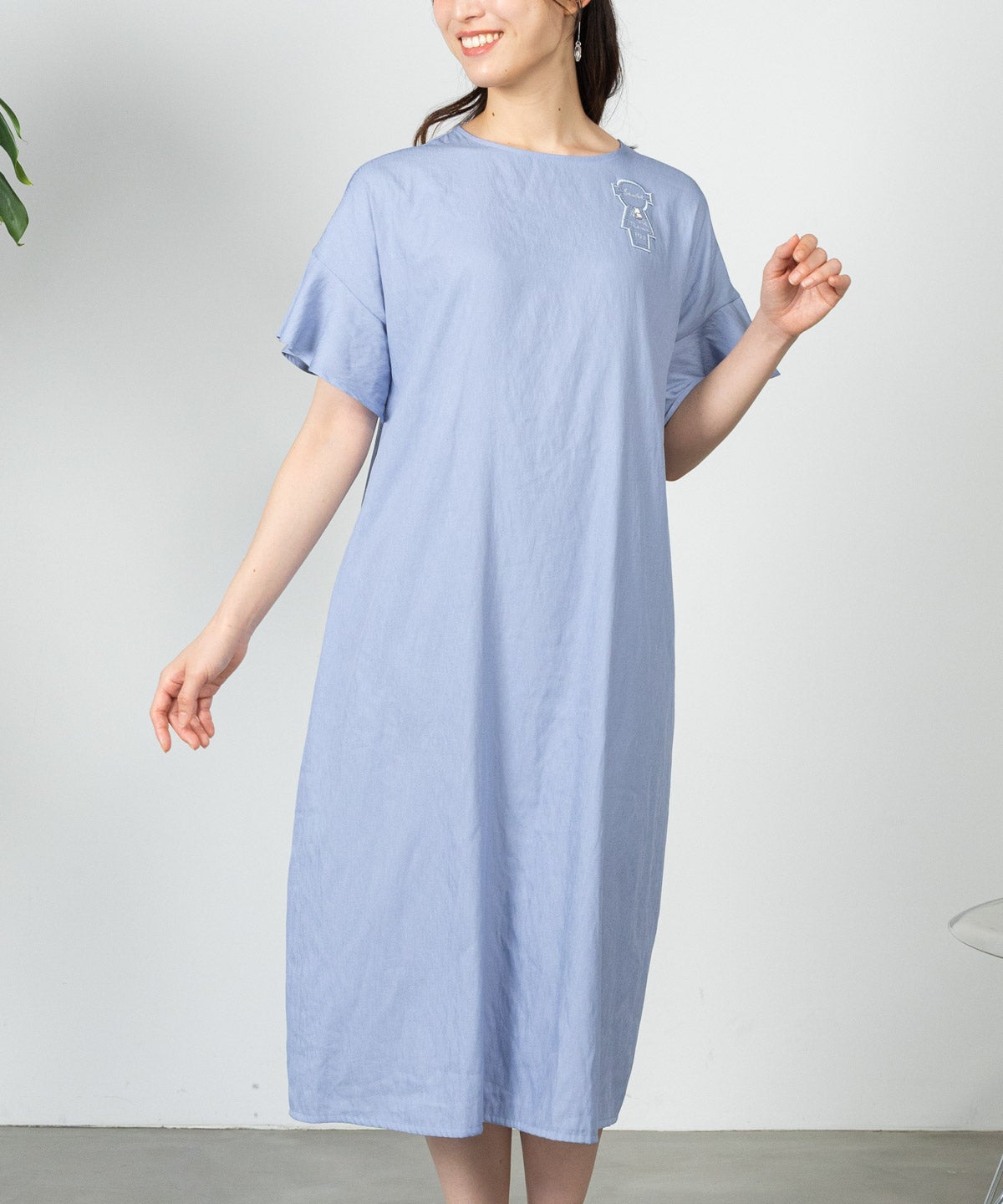 モデル着用画像(ライトブルー)