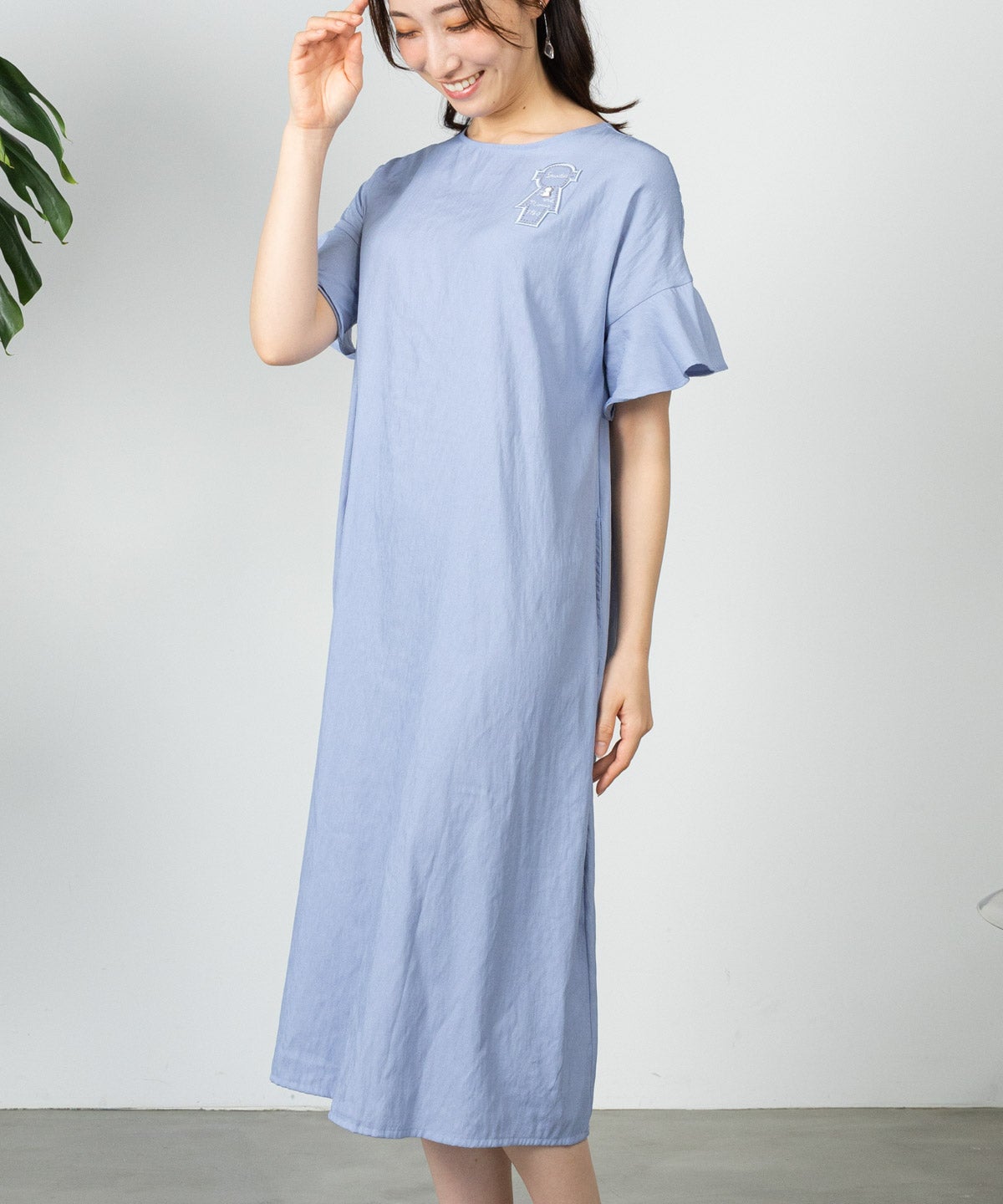 モデル着用画像(ライトブルー)