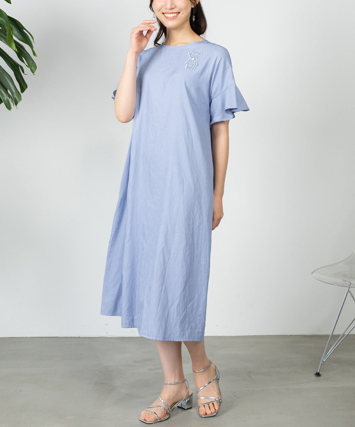 モデル着用画像(ライトブルー)