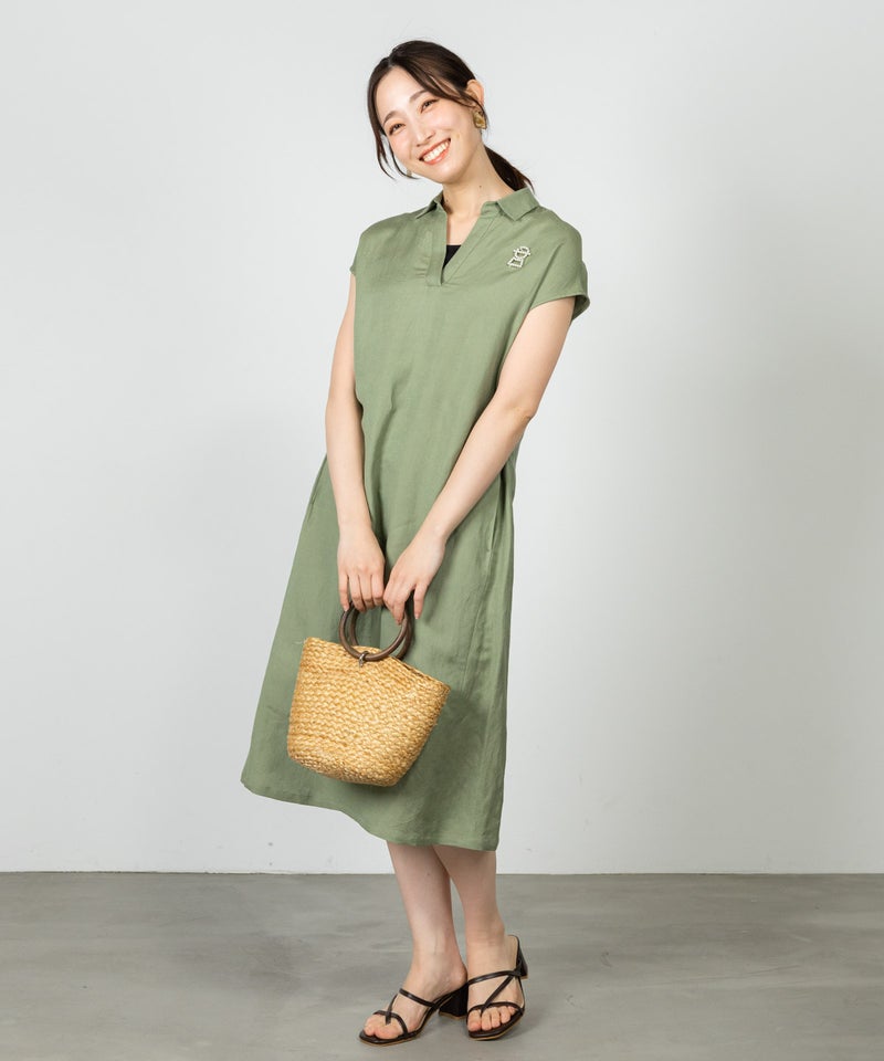 モデル着用画像(カーキ)