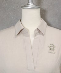 首元(ベージュ)