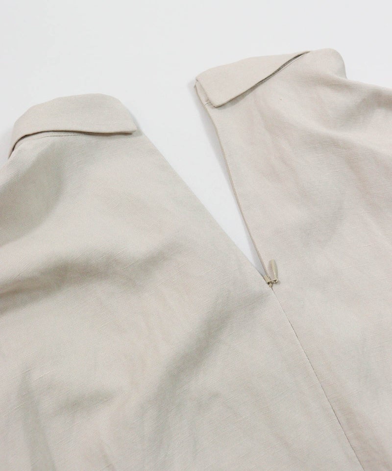 首元後ろ(ベージュ)