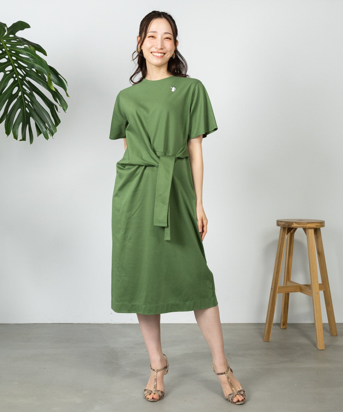 モデル着用画像(グリーン)