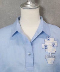 首元(ライトブルー)