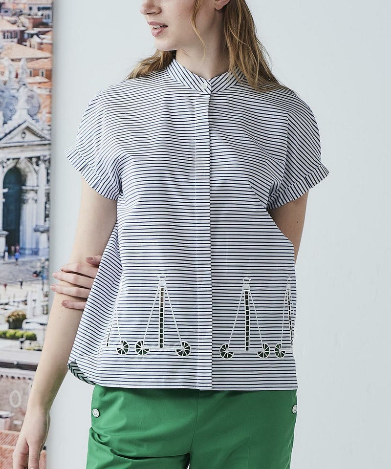 モデル着用画像(ネイビー)