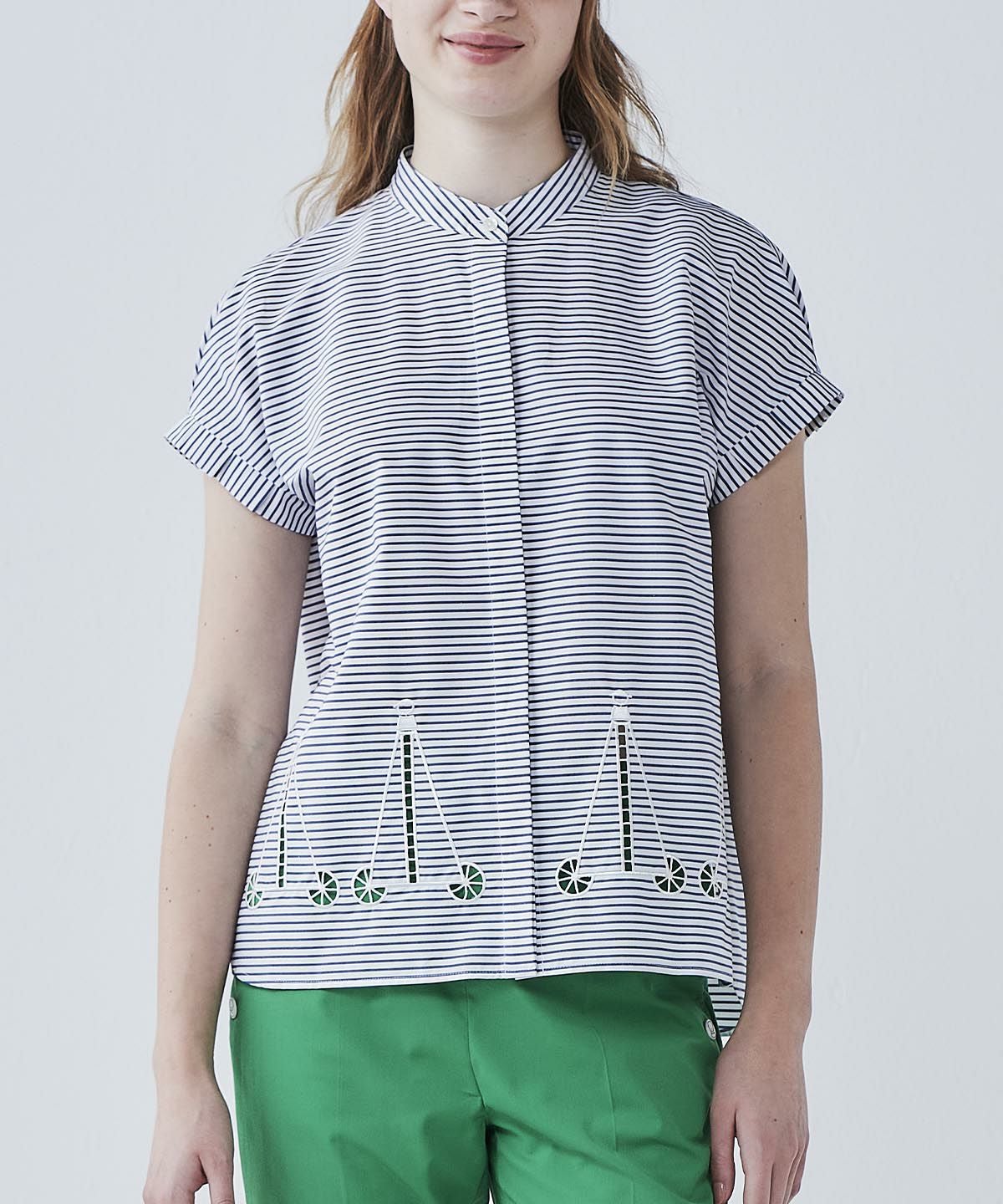 モデル着用画像(ネイビー)