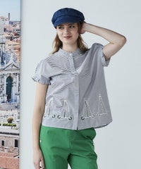 モデル着用画像(ネイビー)