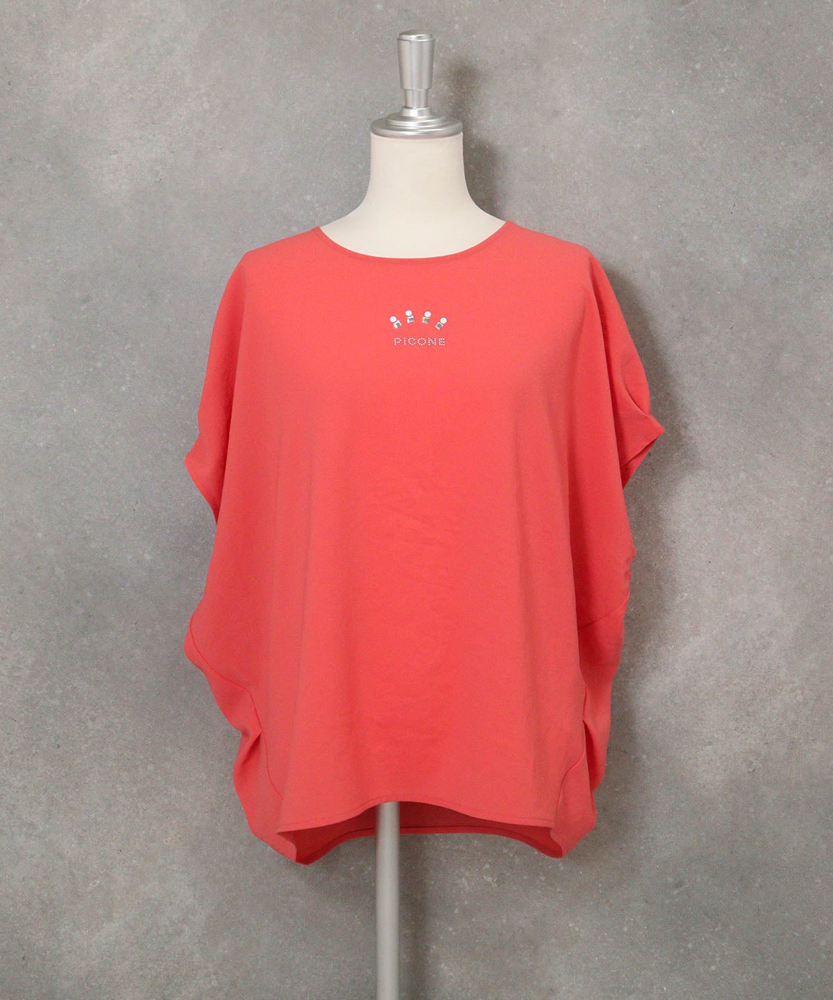 冷感速乾ドルマンタックプルオーバー(オレンジ)前