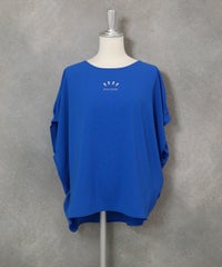 冷感速乾ドルマンタックプルオーバー(ブルー)前