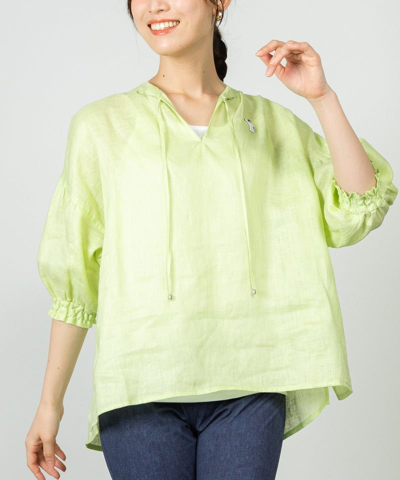 モデル着用画像(ライトグリーン)