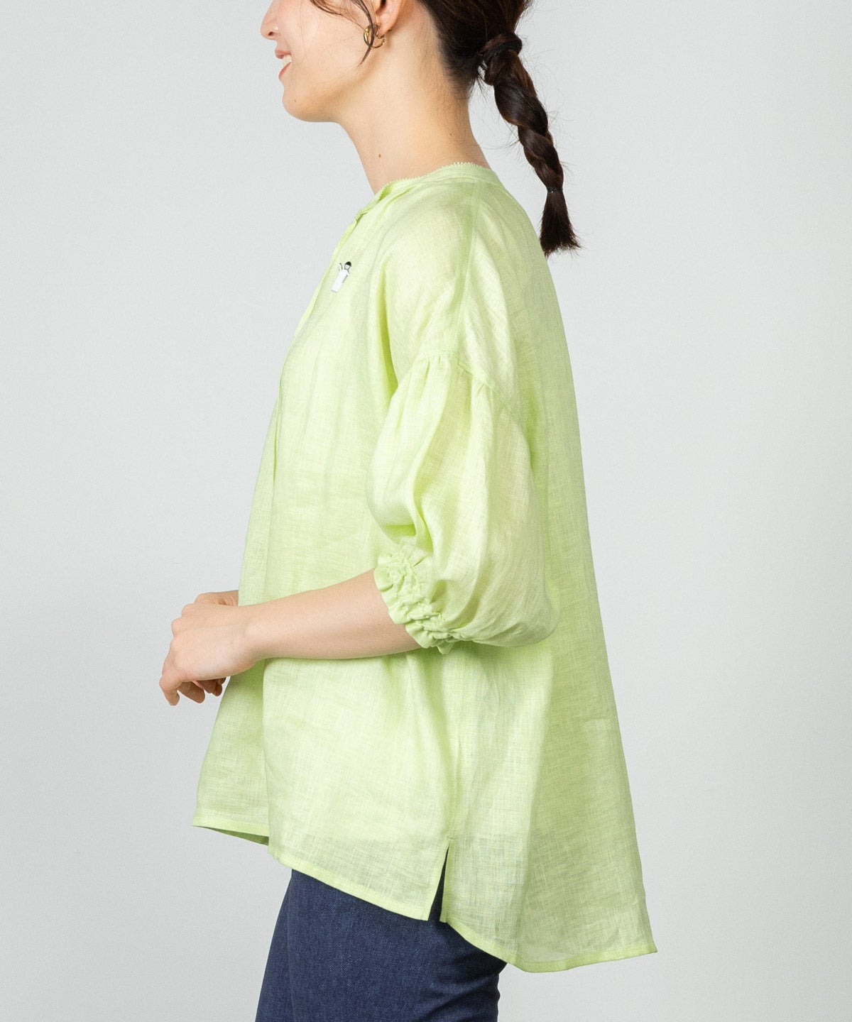 モデル着用画像(ライトグリーン)