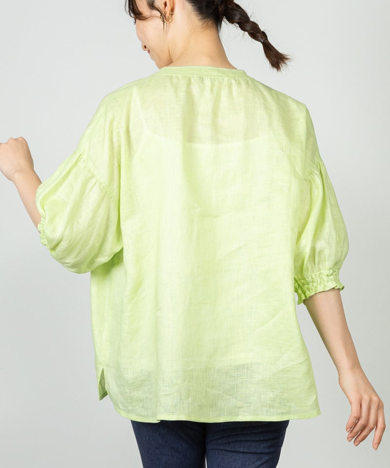 モデル着用画像(ライトグリーン)