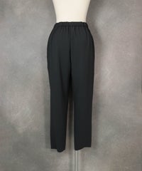 冷感速乾フロントタックパンツ(グレー)後ろ