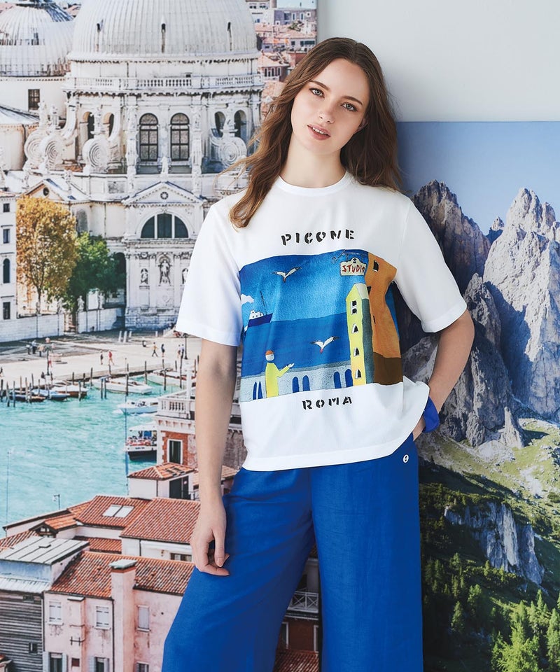 モデル着用画像(ブルー)