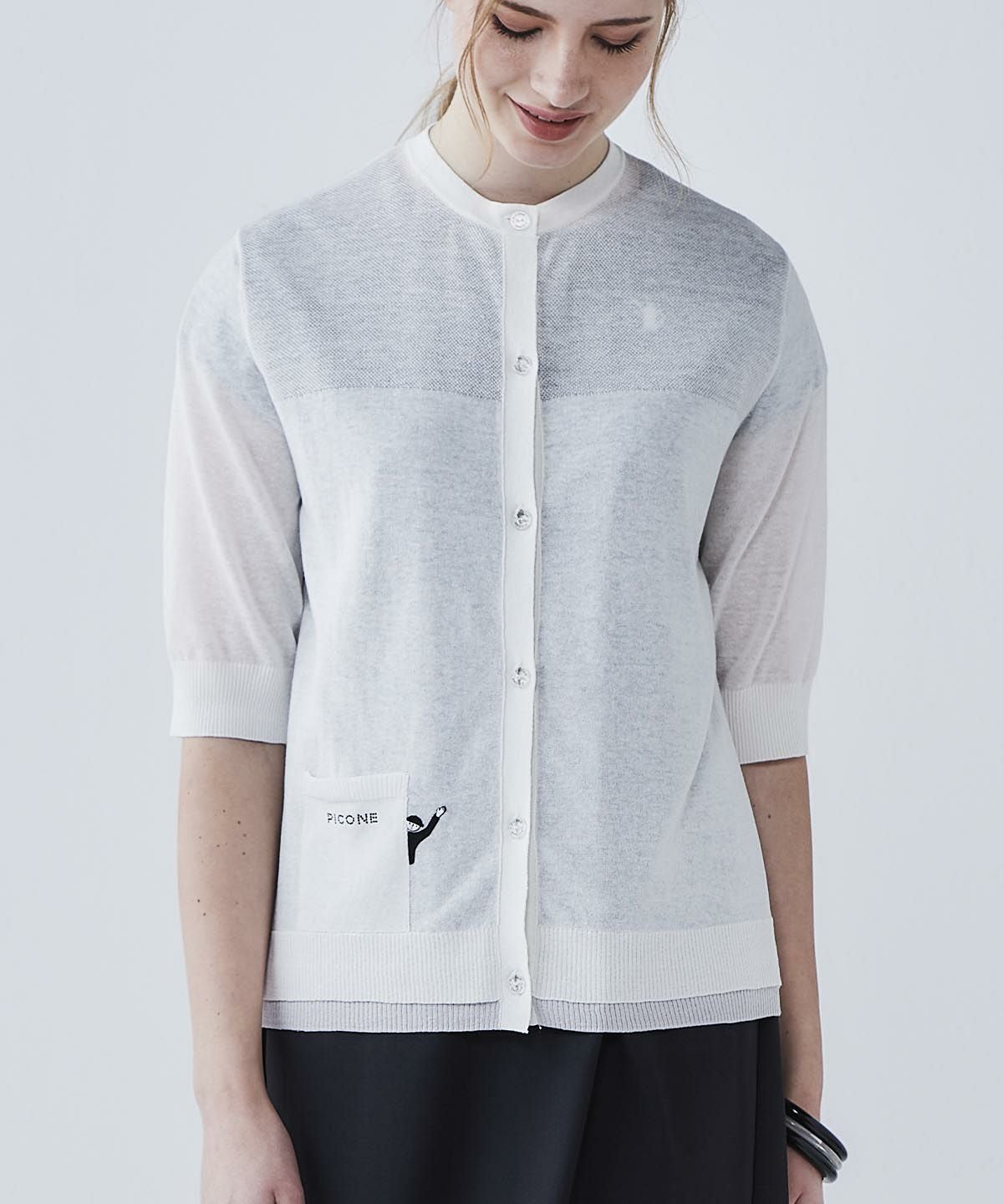 モデル着用画像(ホワイト)