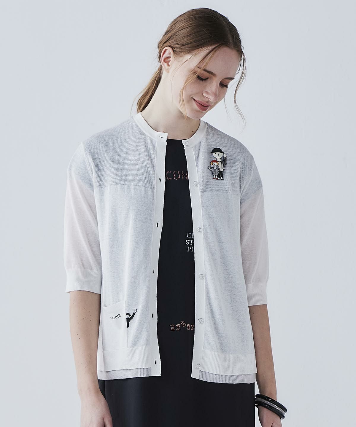 モデル着用画像(ホワイト)