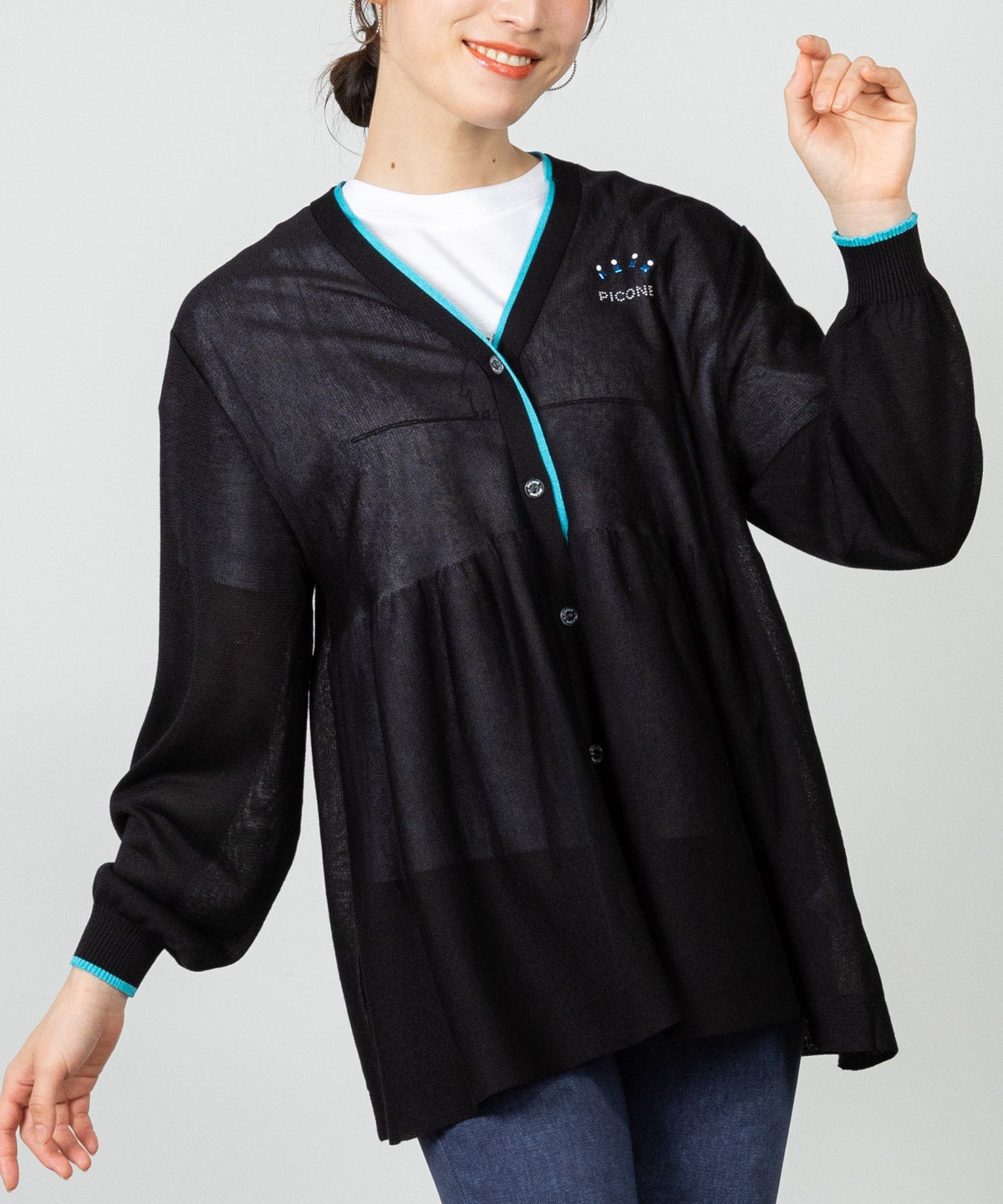 モデル着用画像(ブラック)