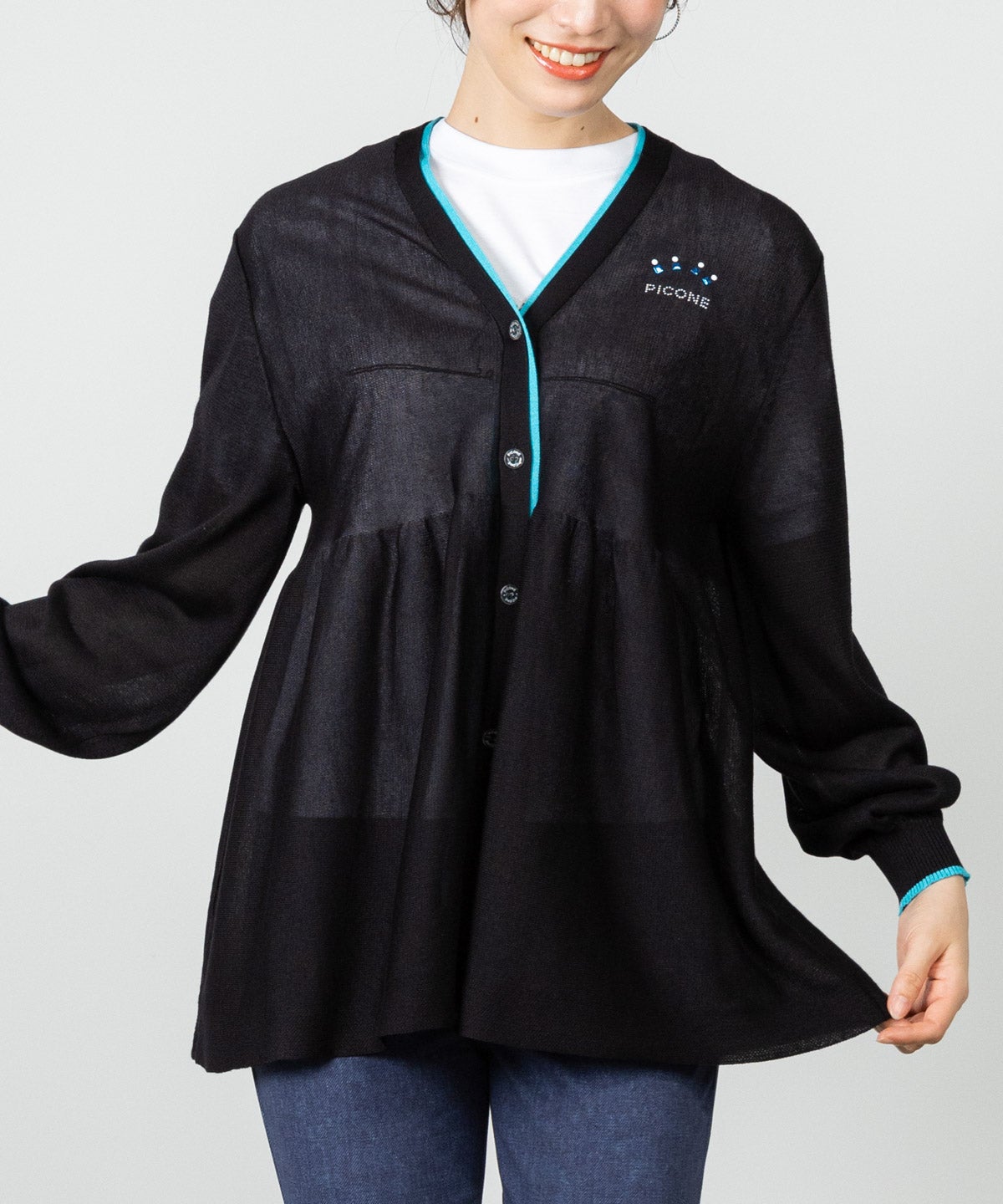 モデル着用画像(ブラック)