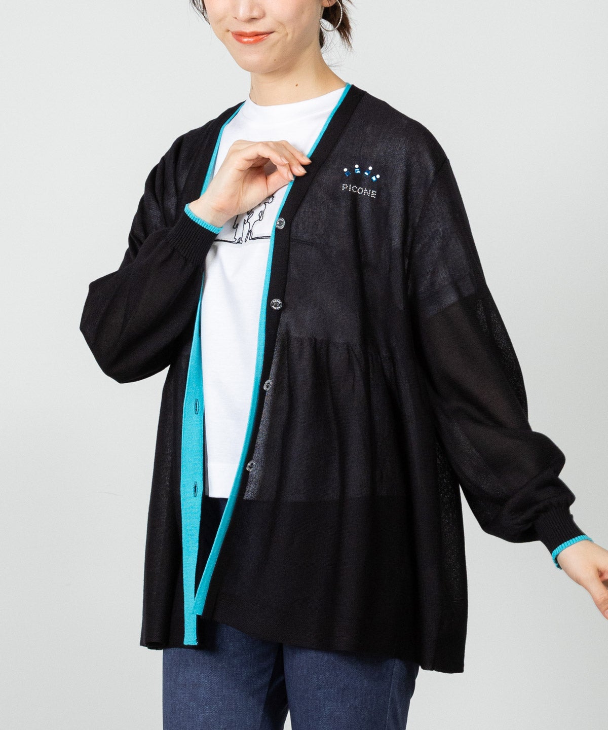 モデル着用画像(ブラック)