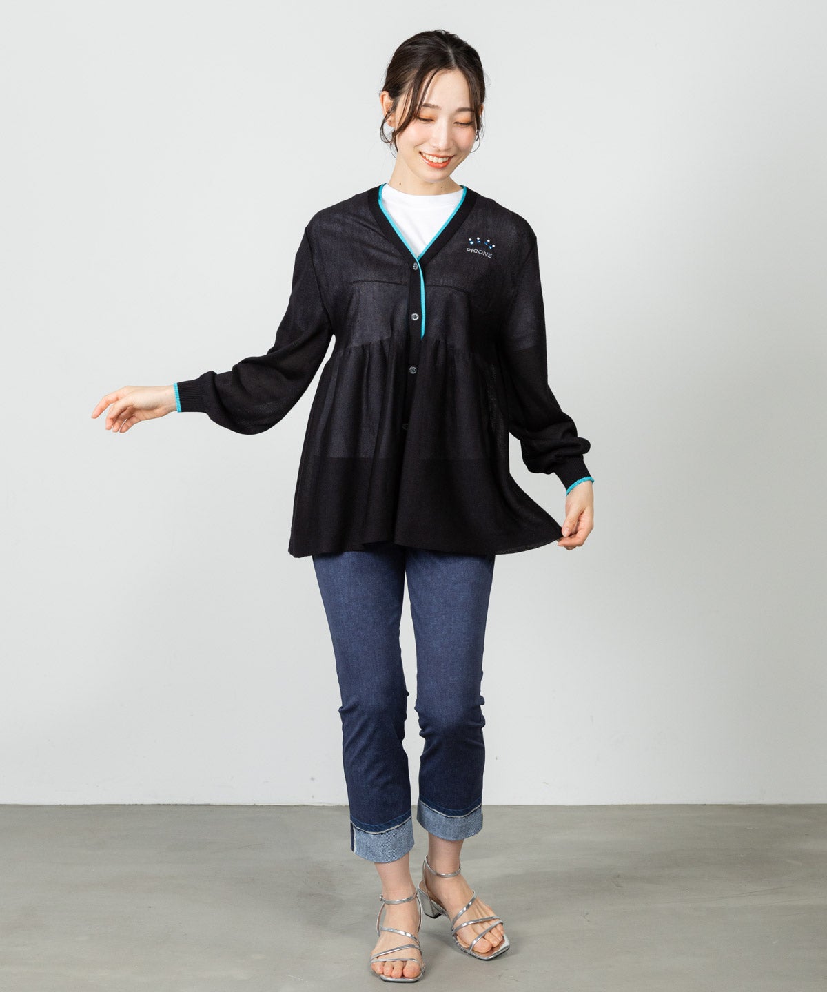 モデル着用画像(ブラック)