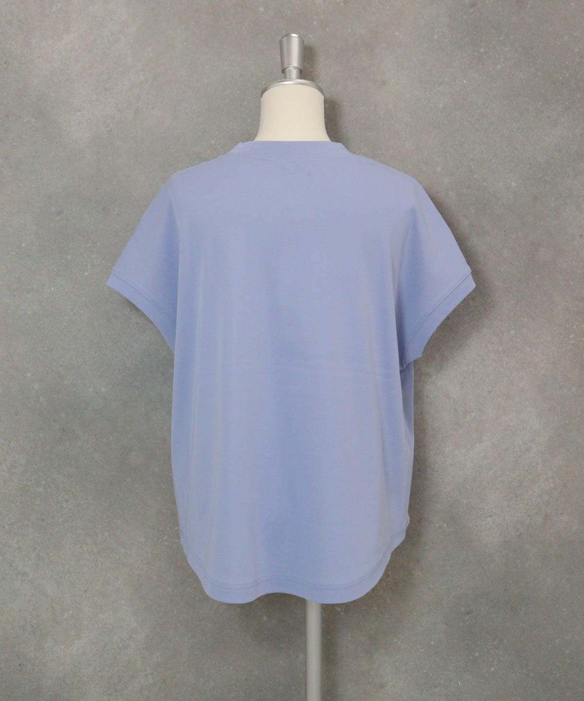 コットン100％フレンチプルオーバー(ライトブルー)後ろ