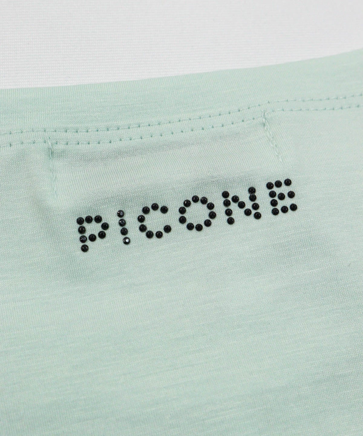 首元後ろロゴ(ライトグリーン)