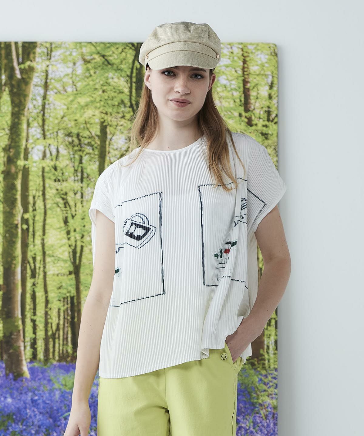 モデル着用画像(ホワイト)