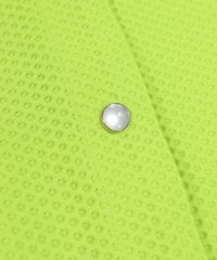 シルバーカラーのボタン（ライトグリーン）