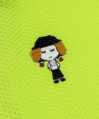 胸元デザインアップ(ライトグリーン)