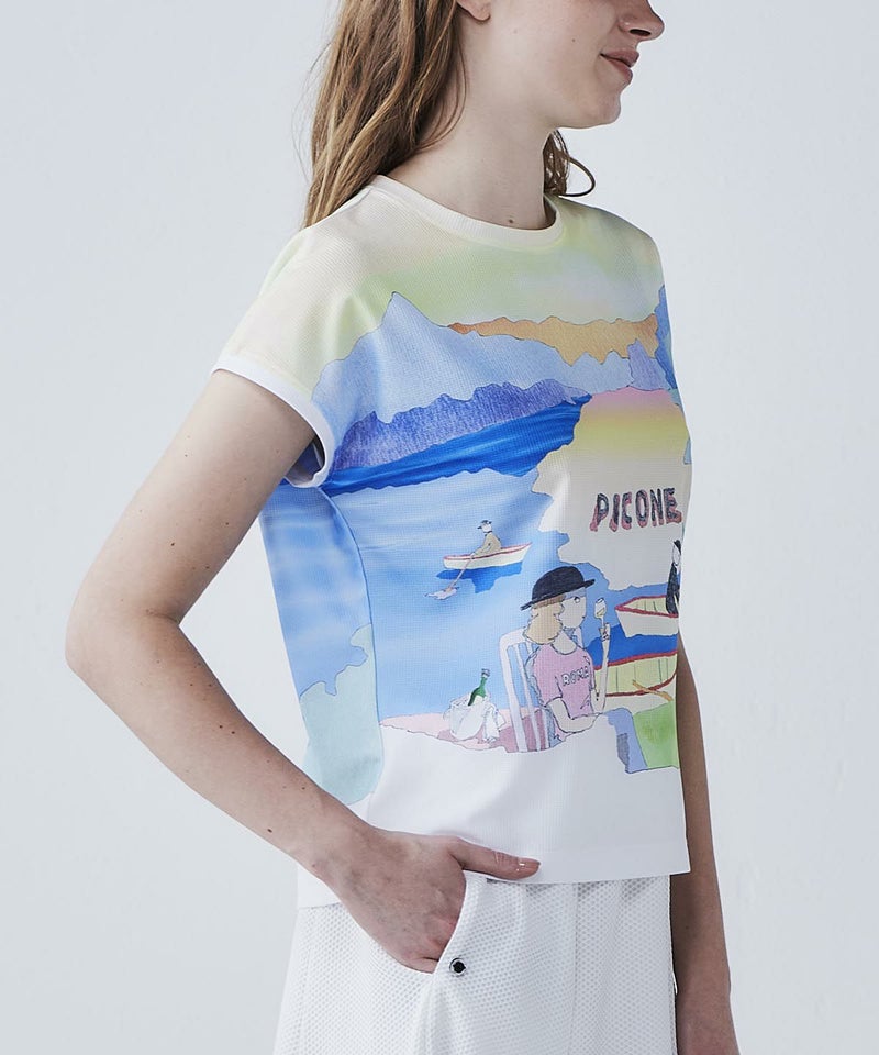 モデル着用画像(イエロー)