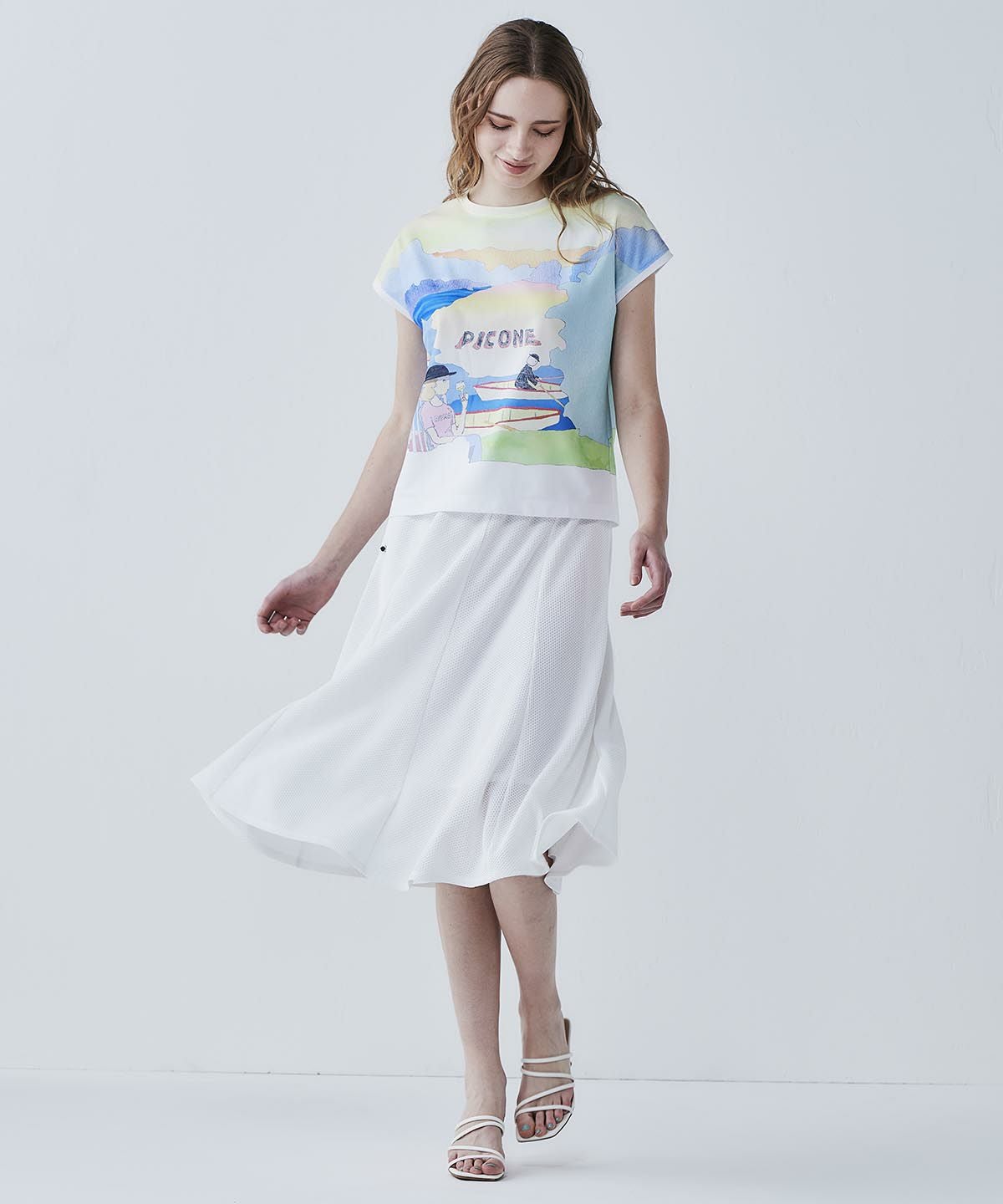 モデル着用画像(イエロー)