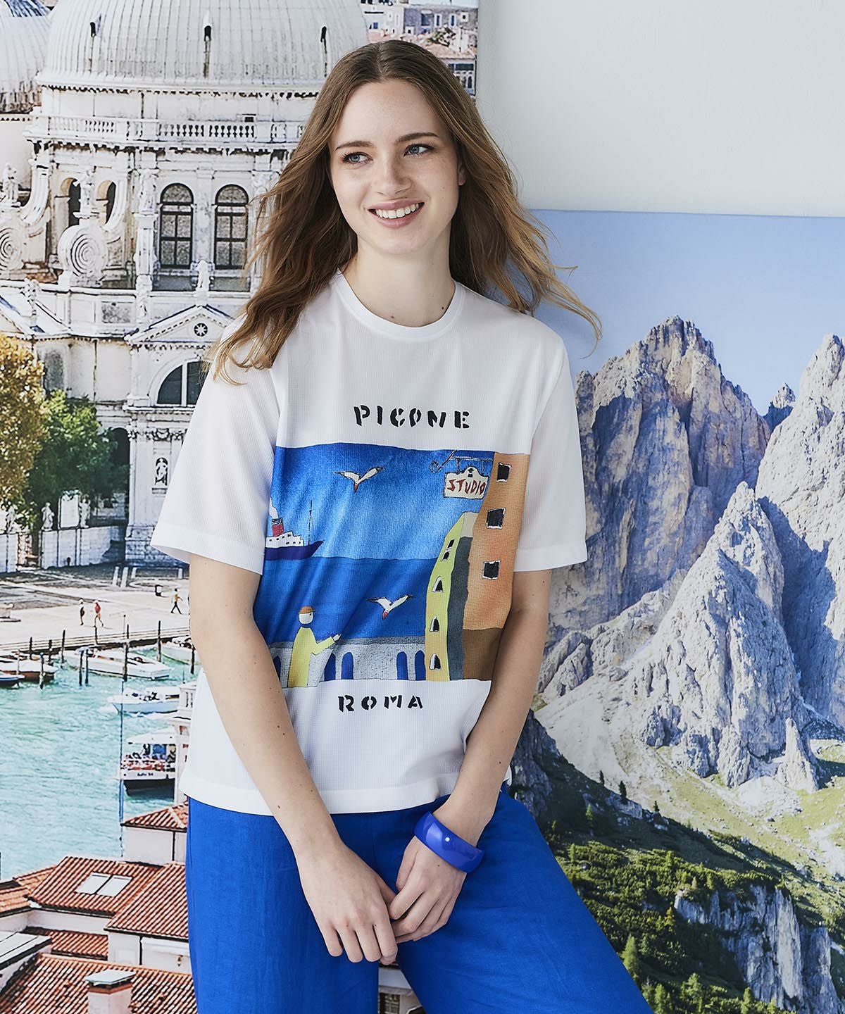 モデル着用画像(ホワイト)