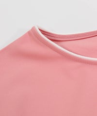 首元・襟（ピンク）