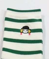 ボーダー柄（グリーン）