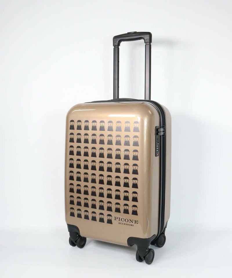 キャリーケース-pico line-（ブラウン）