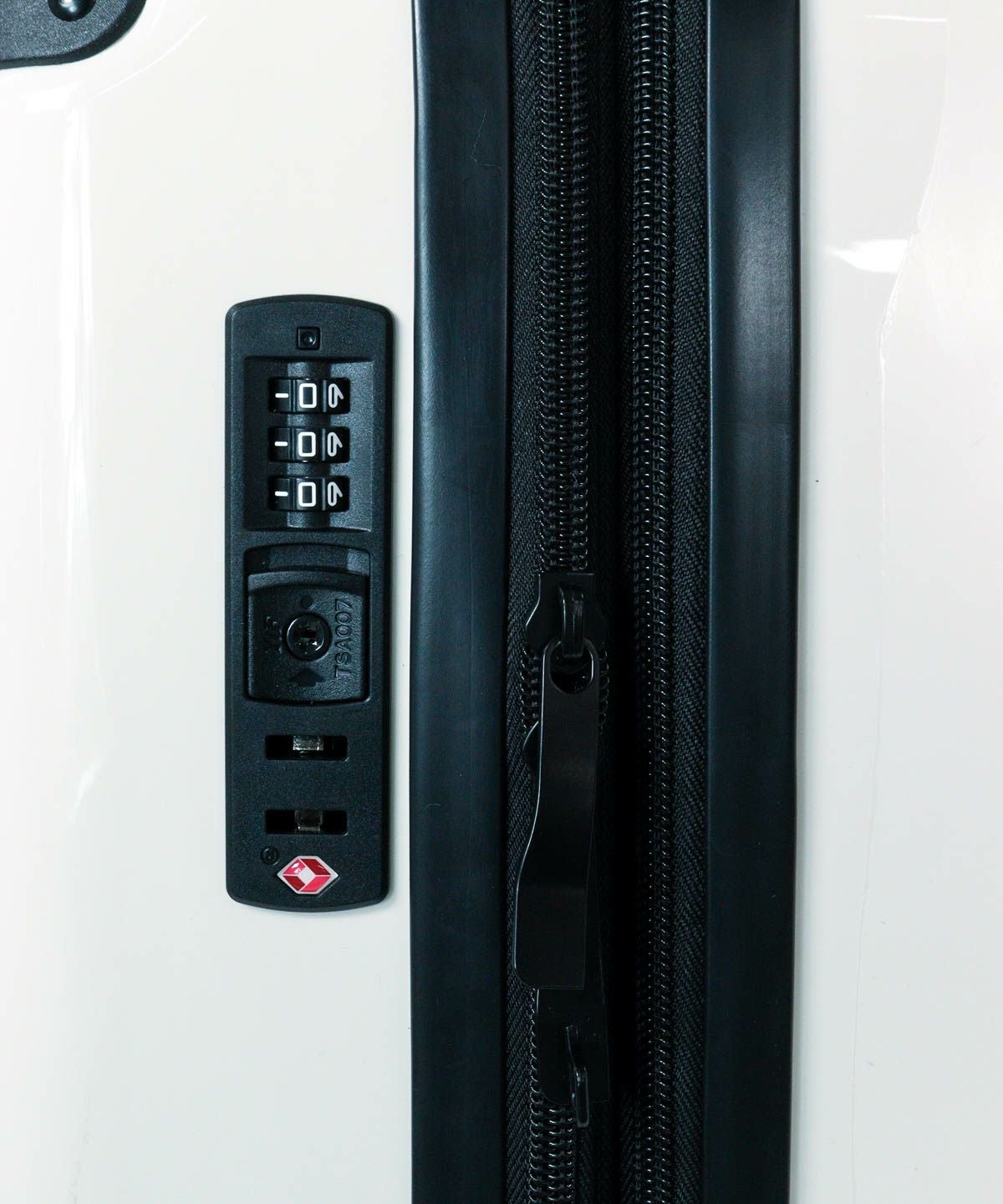 ダイヤルロック部分（ホワイト）