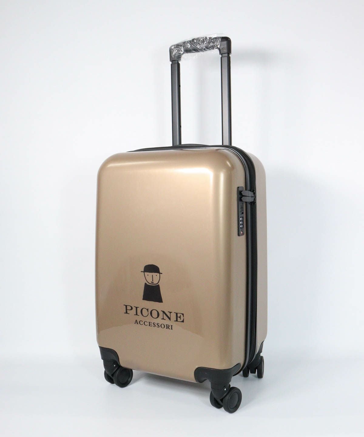 キャリーケース-pico logo-（ブラウン）