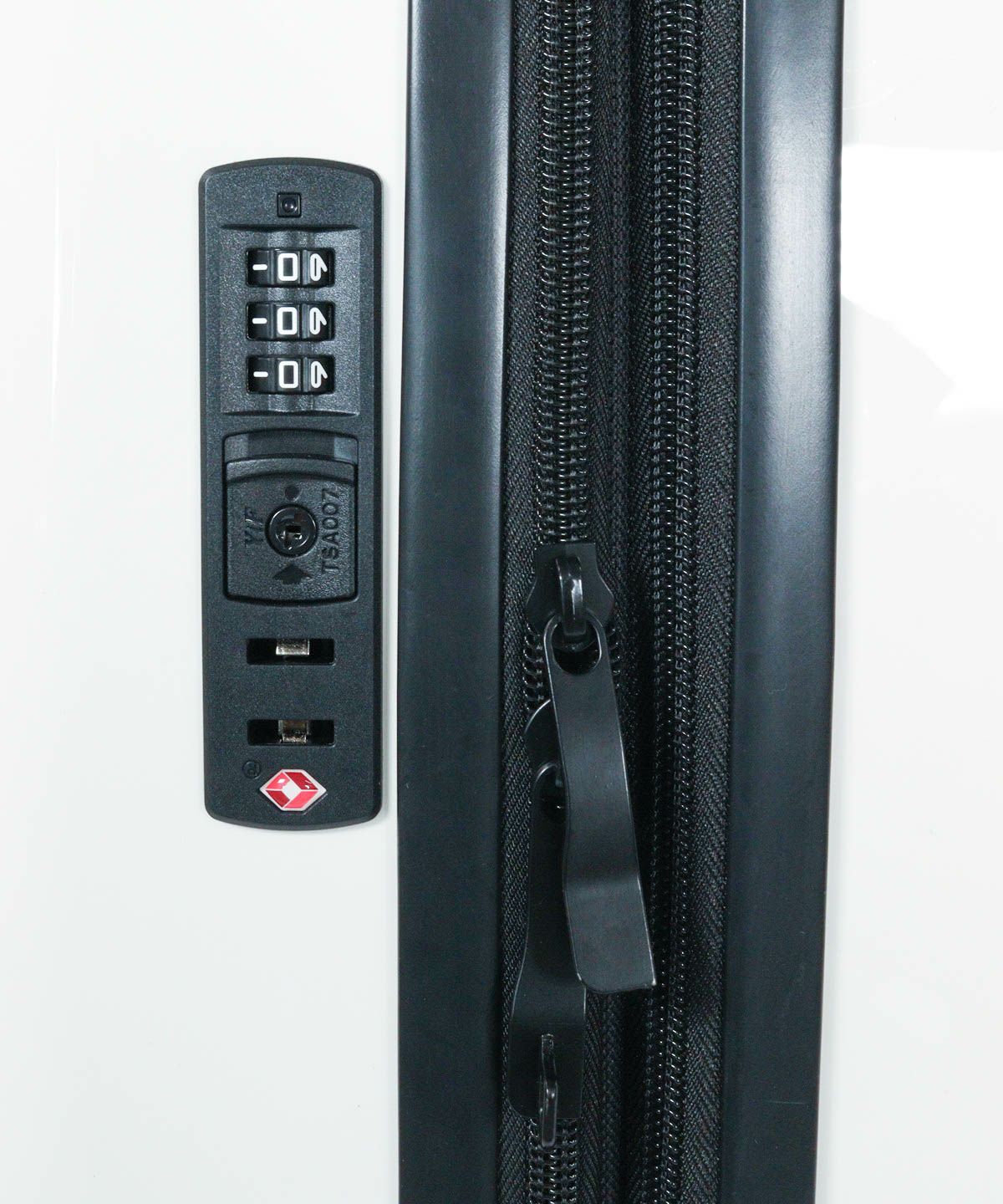 ダイヤルロック部分（ホワイト）